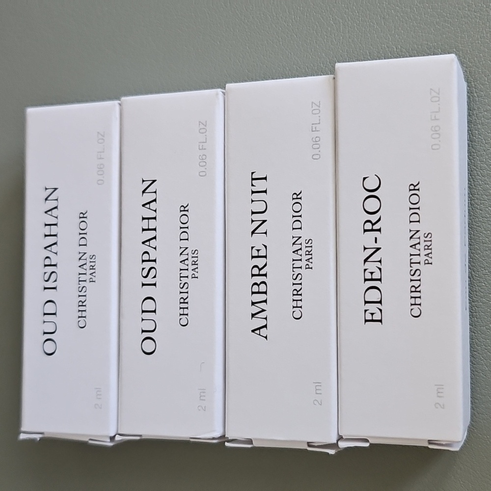 Christian Dior Prestige Fragrance Vials X 4